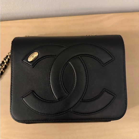 Chanel Lambskin CC Mania Flap Bag Black - Picture 4 of 8